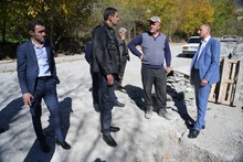 Սյունիքի մարզպետի խորհրդական Կարեն Բալյանը դիտարկել է Գորիսում ընթացող  սուբվենցիոն ծրագրերի աշխատանքները