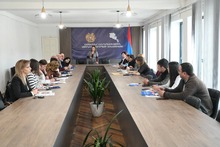 ️Սյունիքի մարզպետի աշխատակազմում հյուրընկալվել է ՄԱԿ-ի աշխատանքային խումբը. քննարկվել են գենդերային հավասարությանն առնչվող հարցեր